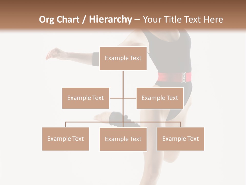 Erotic Instructor Jump PowerPoint Template