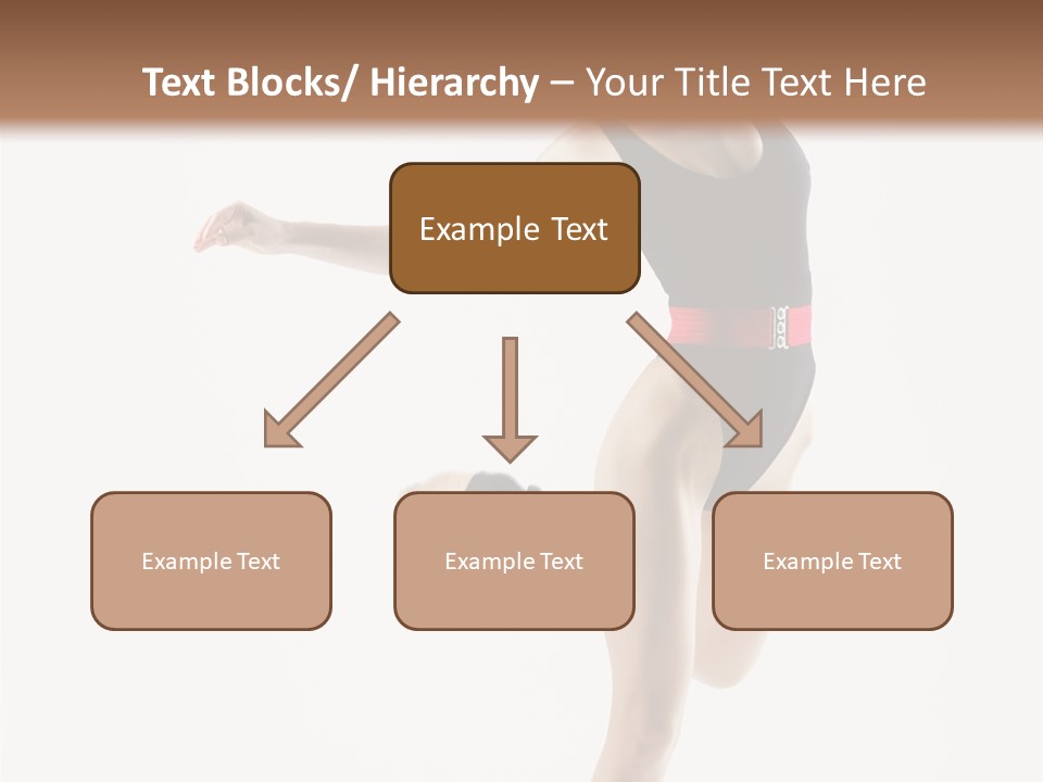 Erotic Instructor Jump PowerPoint Template