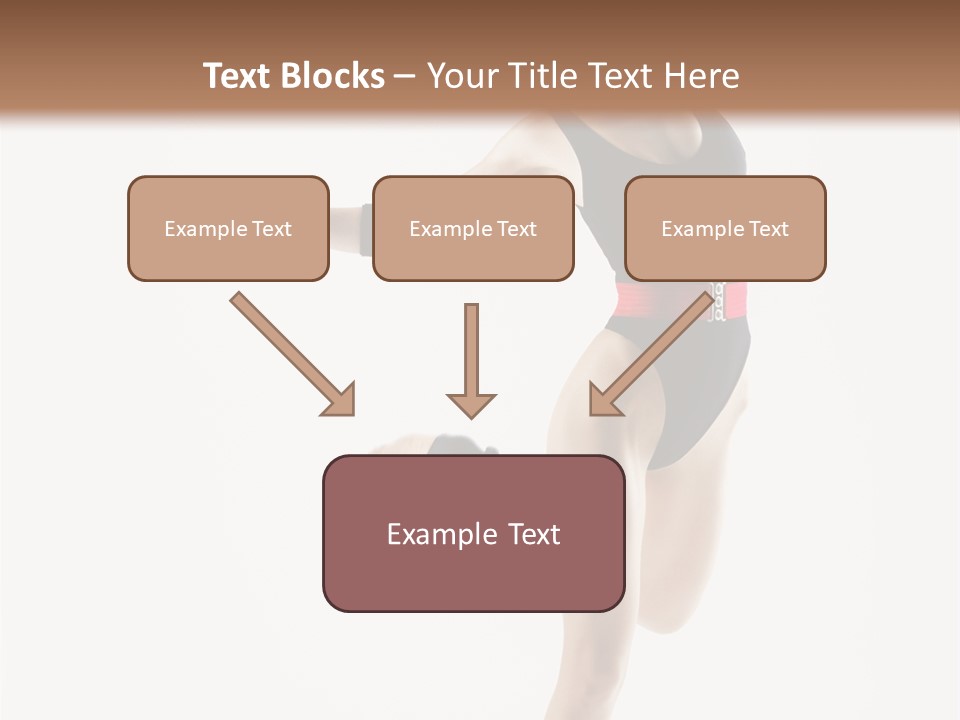 Erotic Instructor Jump PowerPoint Template