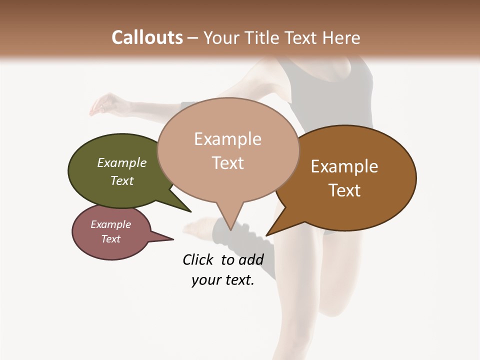 Erotic Instructor Jump PowerPoint Template