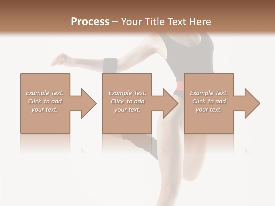 Erotic Instructor Jump PowerPoint Template