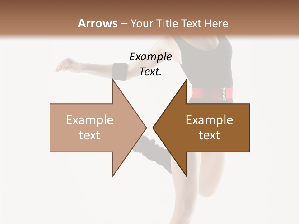 Erotic Instructor Jump PowerPoint Template