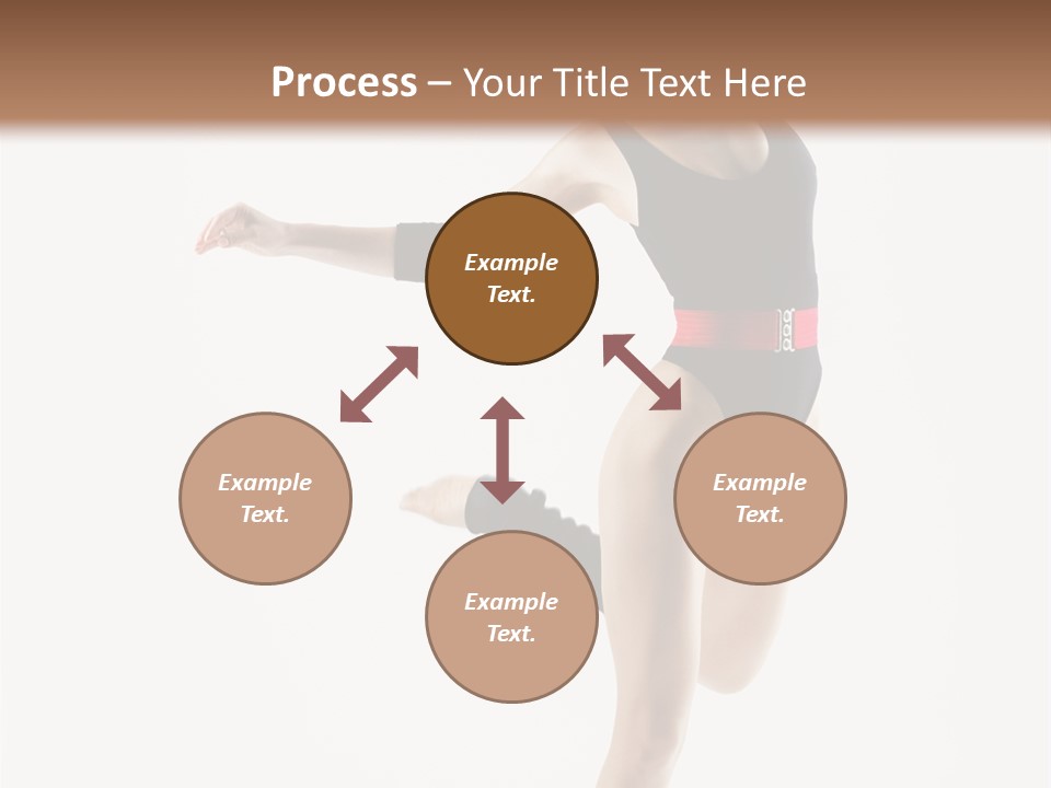 Erotic Instructor Jump PowerPoint Template