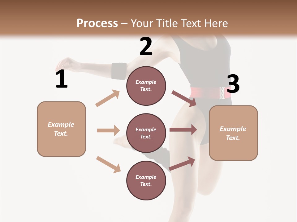 Erotic Instructor Jump PowerPoint Template