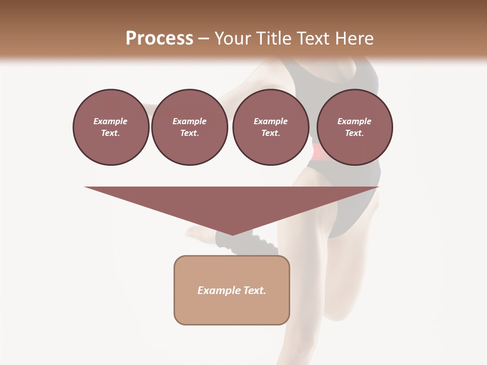 Erotic Instructor Jump PowerPoint Template