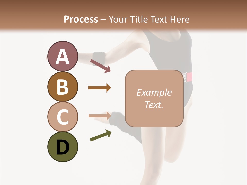 Erotic Instructor Jump PowerPoint Template