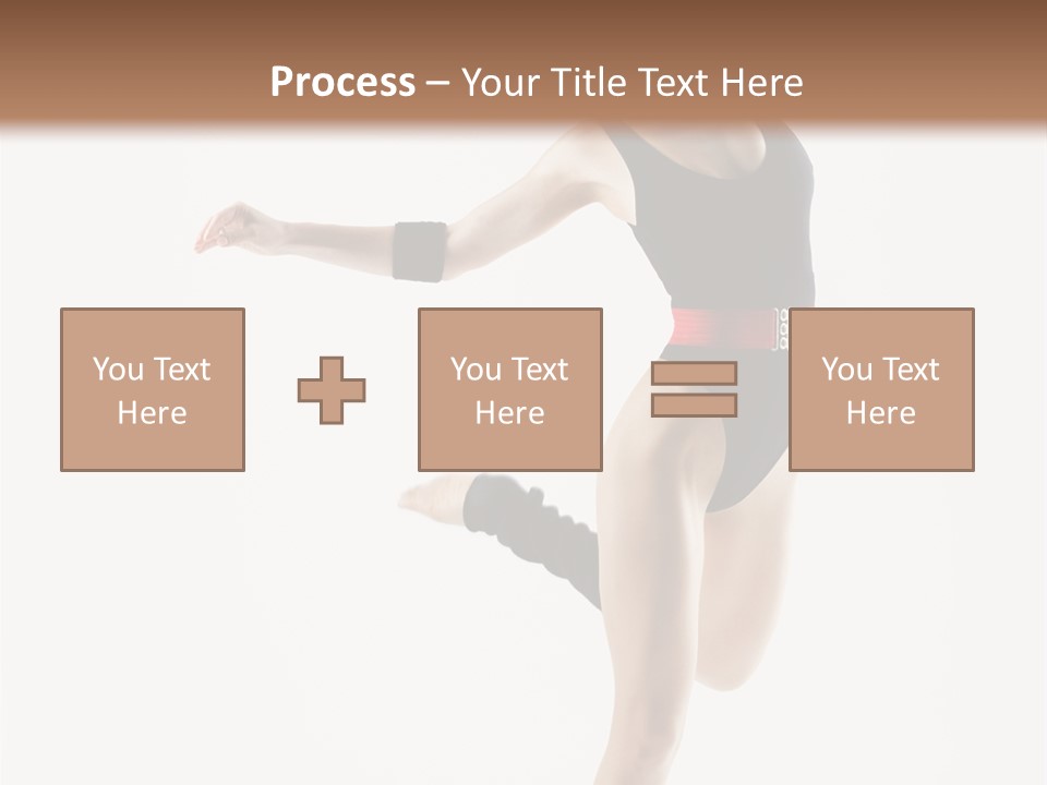 Erotic Instructor Jump PowerPoint Template