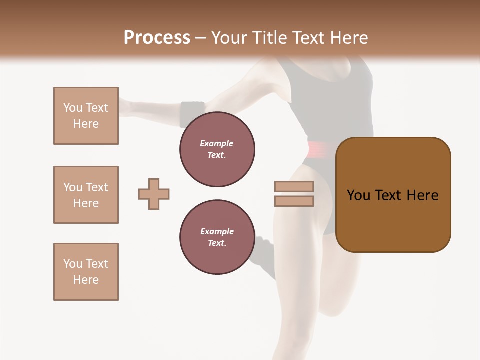 Erotic Instructor Jump PowerPoint Template