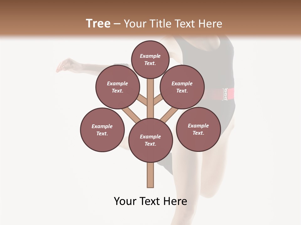 Erotic Instructor Jump PowerPoint Template