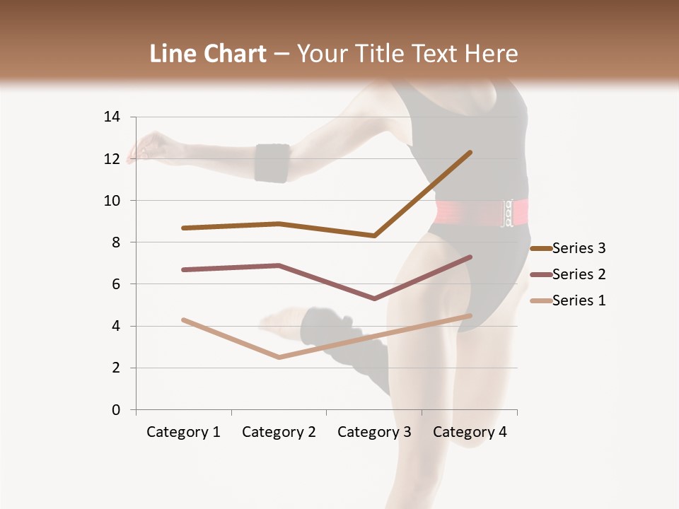 Erotic Instructor Jump PowerPoint Template