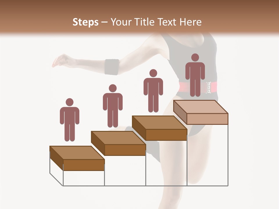 Erotic Instructor Jump PowerPoint Template
