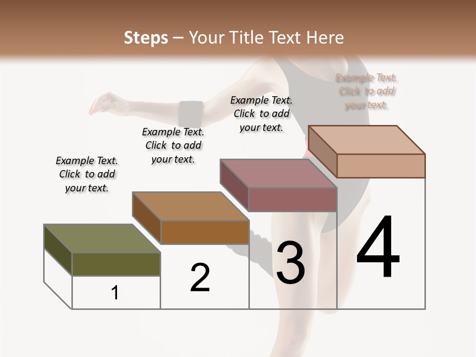 Erotic Instructor Jump PowerPoint Template