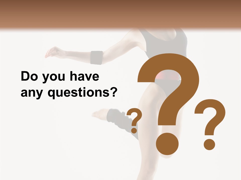 Erotic Instructor Jump PowerPoint Template