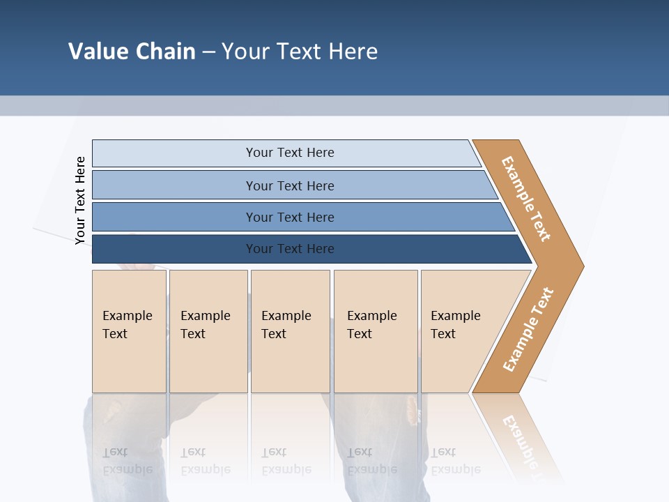 Caucasian Happy Teenager PowerPoint Template