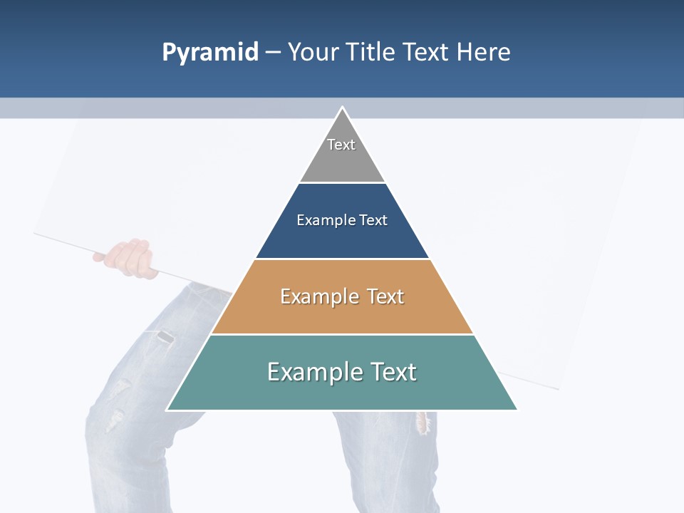 Caucasian Happy Teenager PowerPoint Template