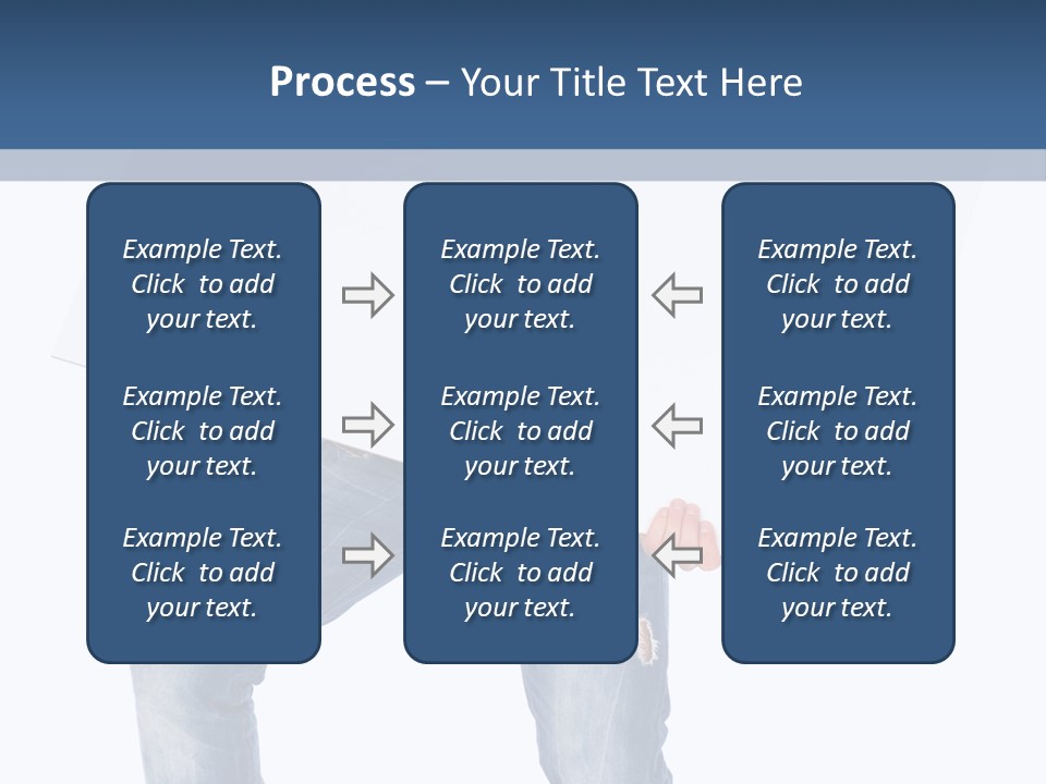 Caucasian Happy Teenager PowerPoint Template