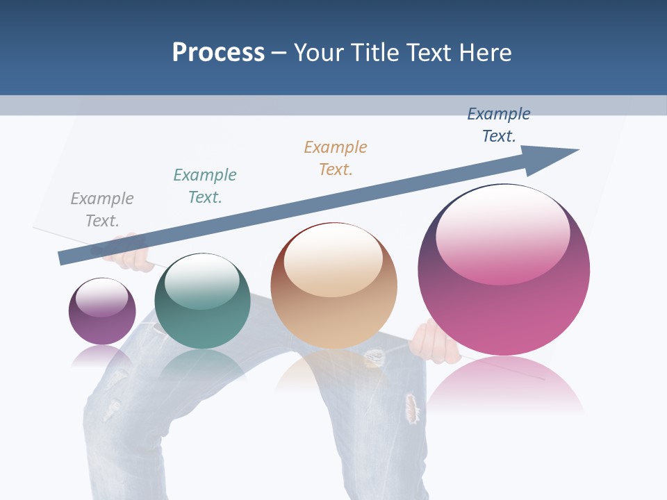 Caucasian Happy Teenager PowerPoint Template