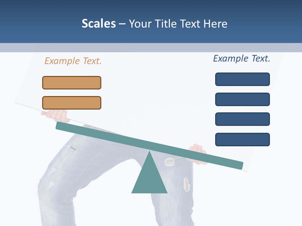 Caucasian Happy Teenager PowerPoint Template