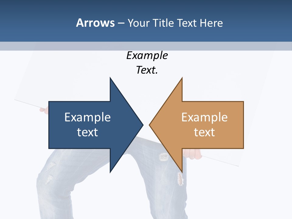 Caucasian Happy Teenager PowerPoint Template