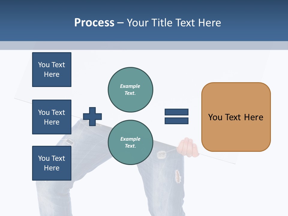 Caucasian Happy Teenager PowerPoint Template