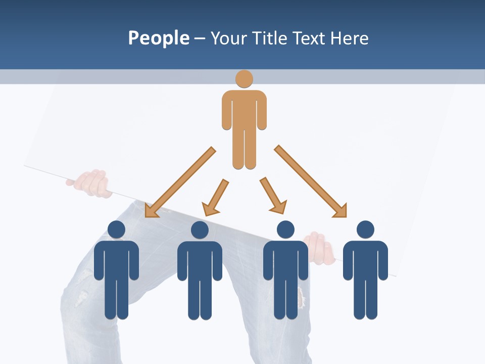 Caucasian Happy Teenager PowerPoint Template