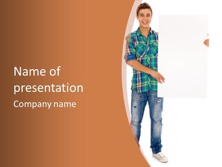 Teenager Joy Casual PowerPoint Template