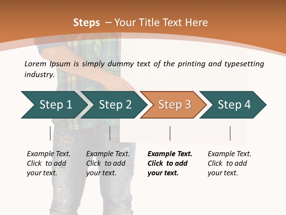 Teenager Joy Casual PowerPoint Template