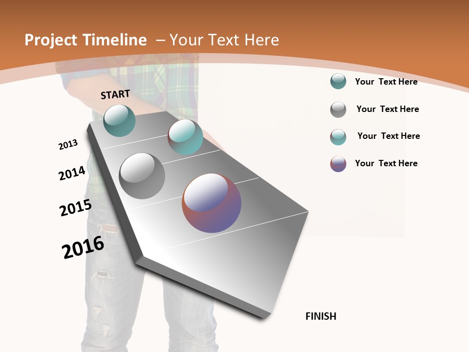 Teenager Joy Casual PowerPoint Template