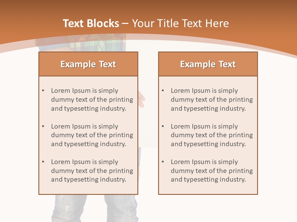 Teenager Joy Casual PowerPoint Template