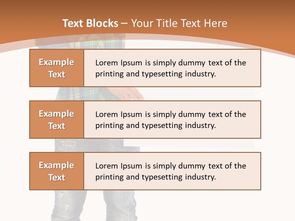 Teenager Joy Casual PowerPoint Template