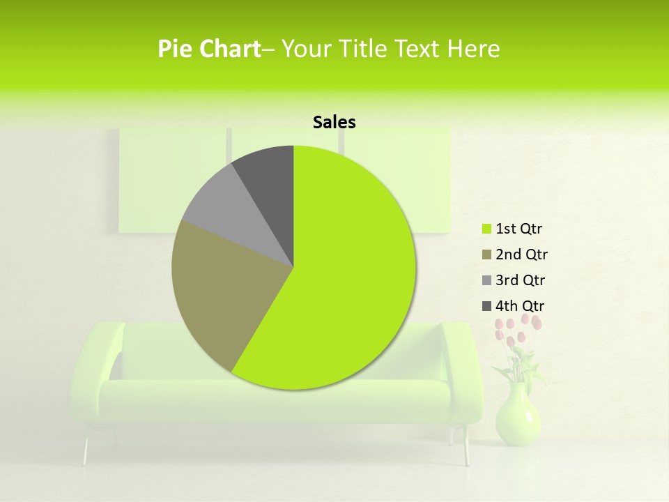 House Decor Settee PowerPoint Template