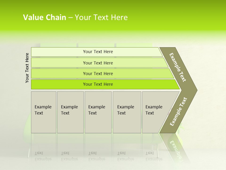 House Decor Settee PowerPoint Template