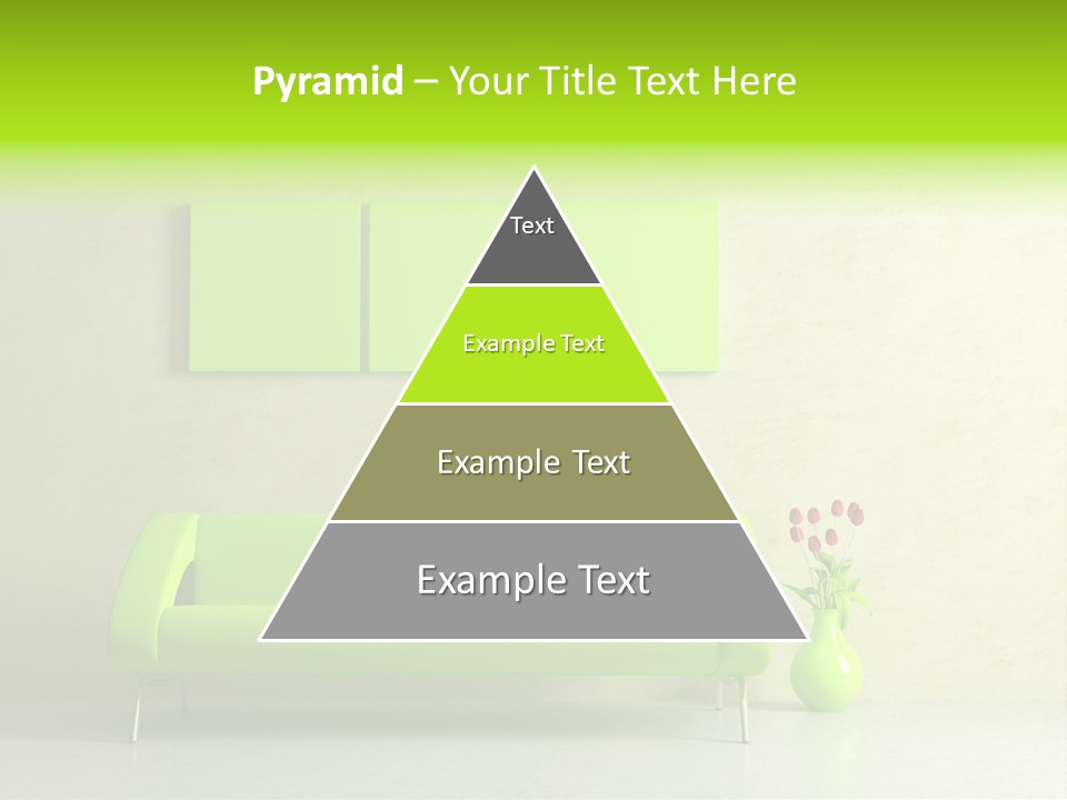 House Decor Settee PowerPoint Template