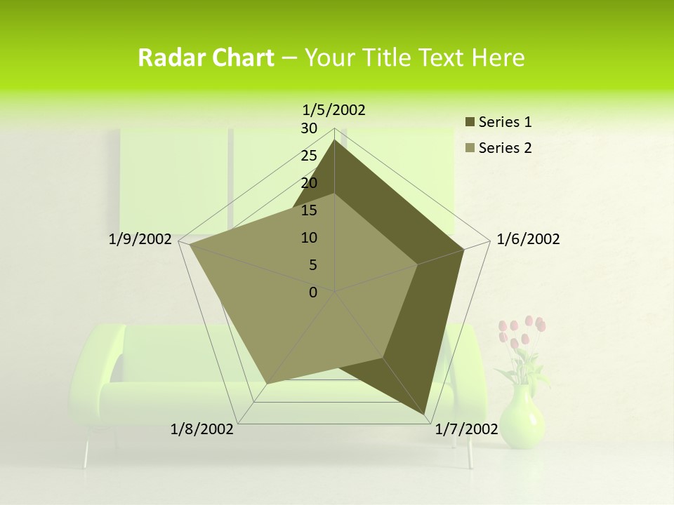 House Decor Settee PowerPoint Template