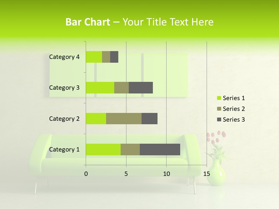 House Decor Settee PowerPoint Template