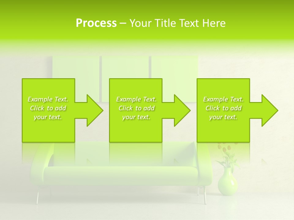 House Decor Settee PowerPoint Template