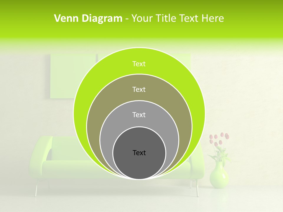 House Decor Settee PowerPoint Template