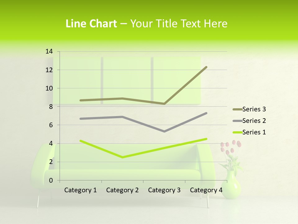 House Decor Settee PowerPoint Template