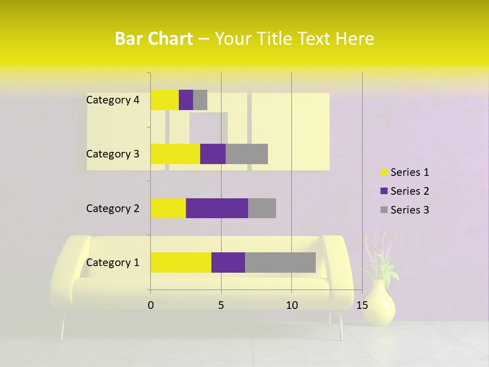 Sofa Urban Elegance PowerPoint Template