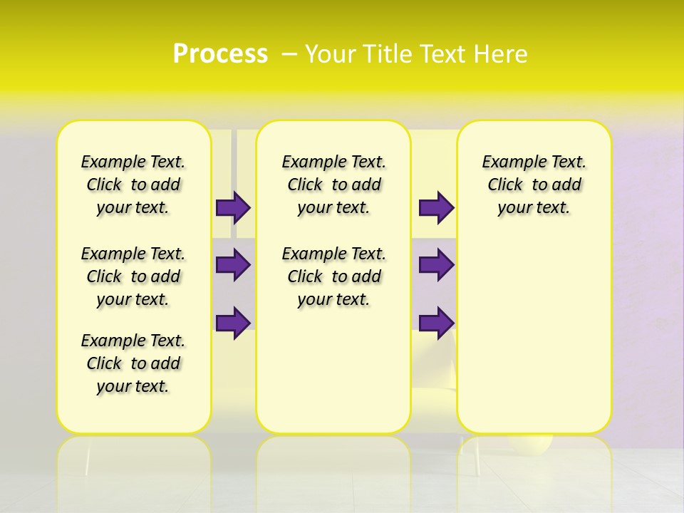 Sofa Urban Elegance PowerPoint Template