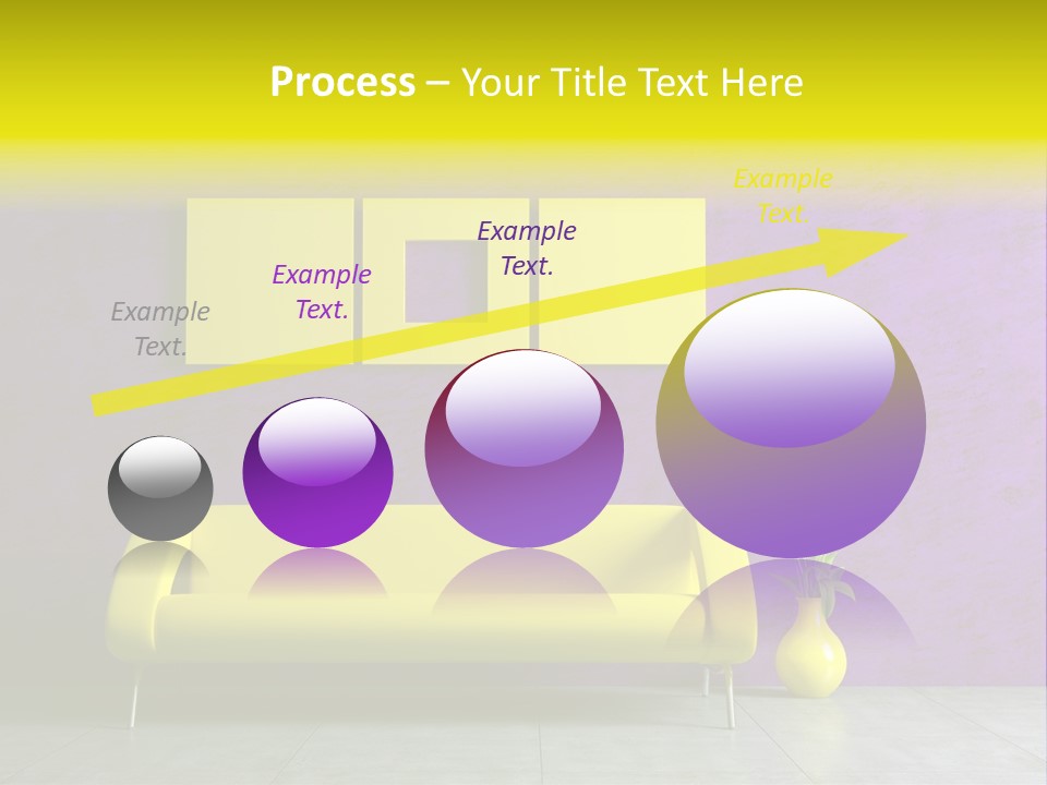 Sofa Urban Elegance PowerPoint Template