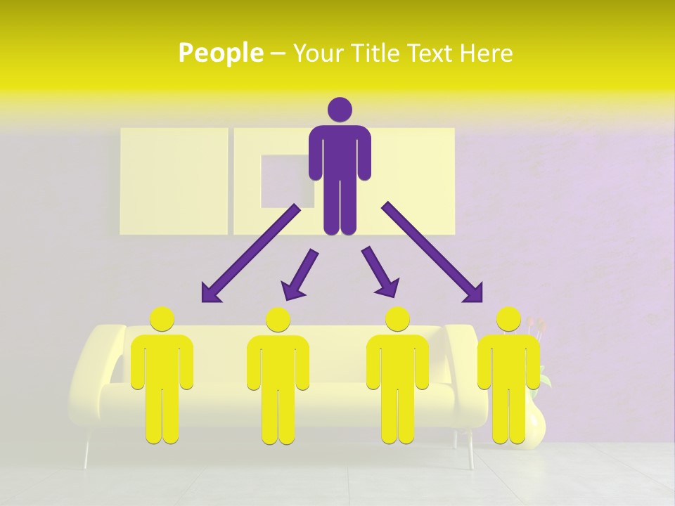 Sofa Urban Elegance PowerPoint Template