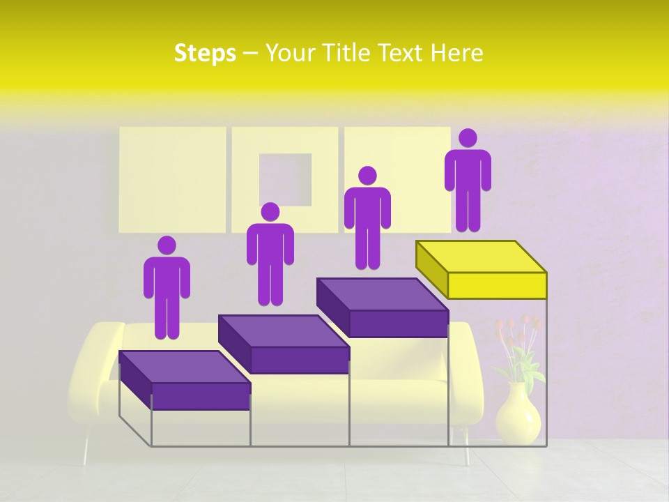 Sofa Urban Elegance PowerPoint Template