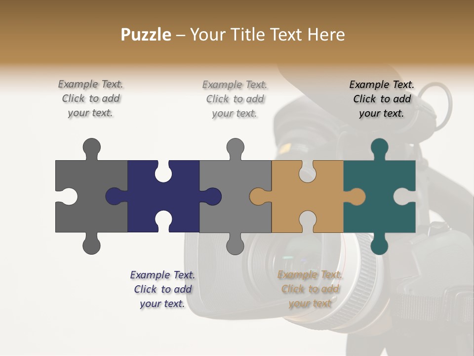 Lens News Background PowerPoint Template