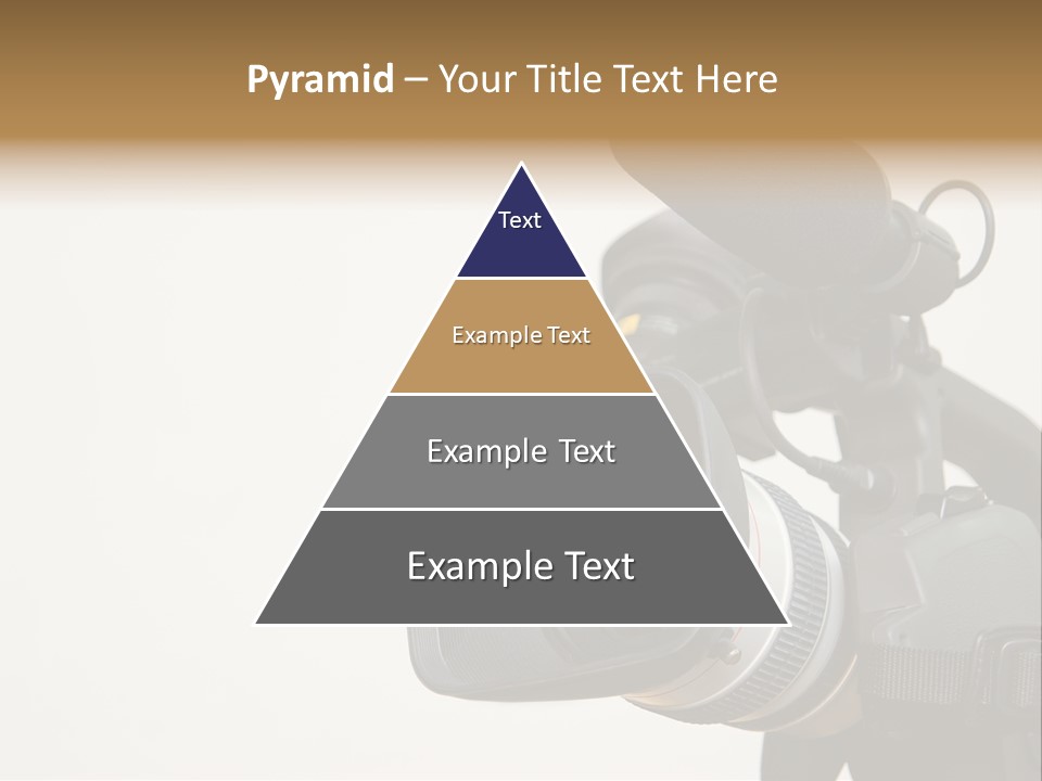 Lens News Background PowerPoint Template