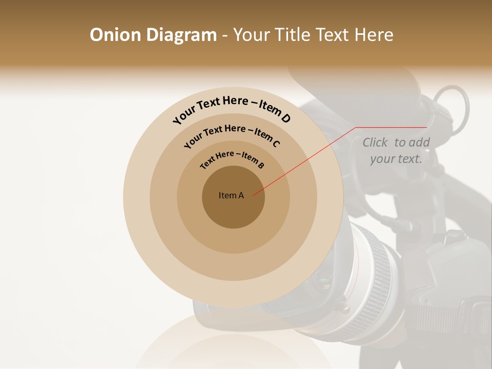 Lens News Background PowerPoint Template