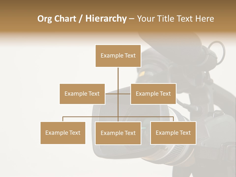 Lens News Background PowerPoint Template
