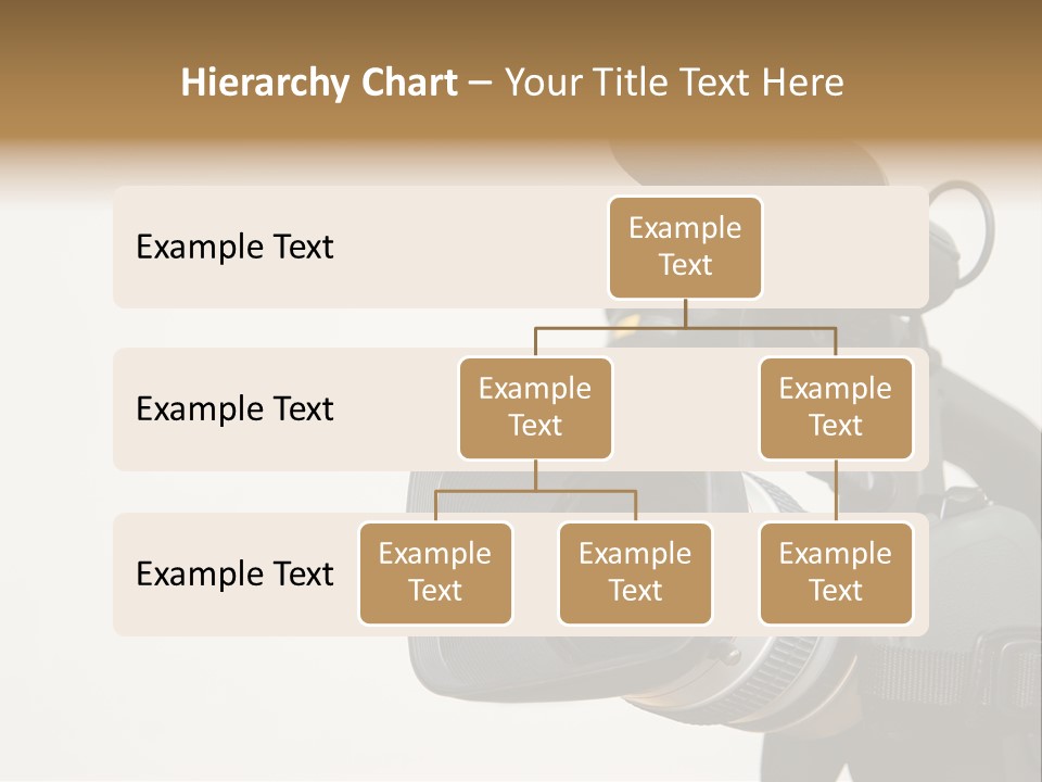 Lens News Background PowerPoint Template