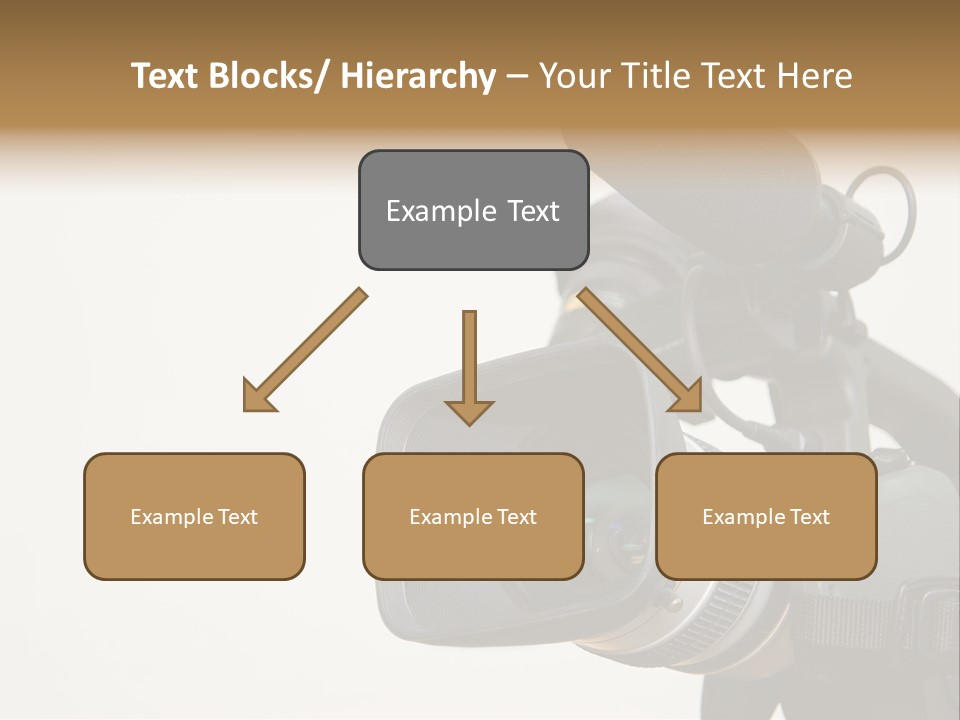 Lens News Background PowerPoint Template