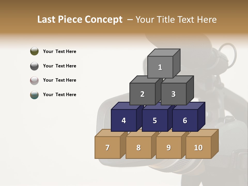 Lens News Background PowerPoint Template